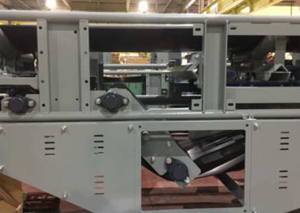 Conveyor with measuring tool | KYC